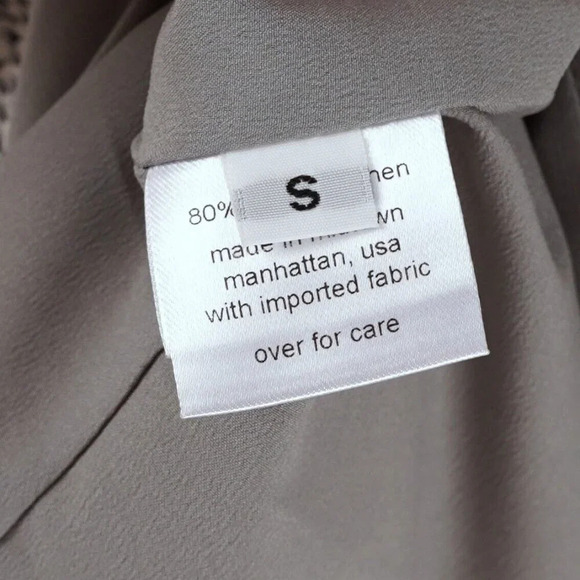 Rachel Comey Long Sleeve Silk/Linen Mini Dress - Picture 6 of 10